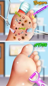 ASMR Foot Care:Pedicure Game screenshot 4