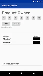 Online room for Scrum Planning screenshot 3