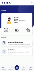FeisaApp screenshot 2