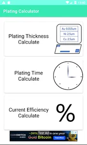 plating calculator screenshot 0