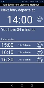 Diamond Harbour Ferry Times screenshot 1