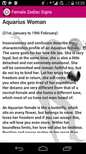 Female Zodiac Signs screenshot 2