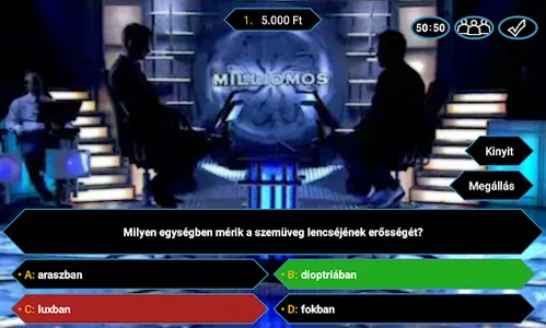 Legyen Milliomos! - Kvíz Quiz screenshot 1