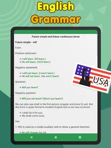 English Grammar:Verbs & tenses screenshot 8
