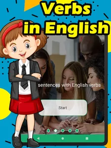 English verbs in sentences screenshot 6
