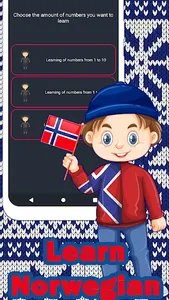 Numbers in Norwegian language screenshot 1