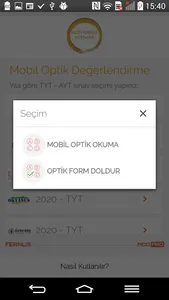 Altın Karma Optik Okuma screenshot 10
