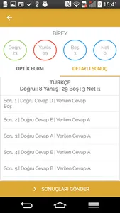 Altın Karma Optik Okuma screenshot 12