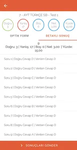 Çanta Optik Okuma Pro screenshot 2