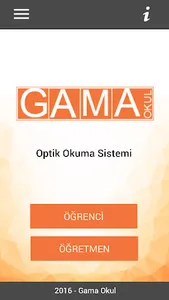 Gama Okul Optik Okuma screenshot 0