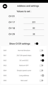 DCC Calculator screenshot 2