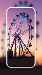 Ferris Wheel Wallpaper screenshot 2