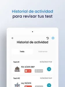Test de Leyes Oposiciones Pro screenshot 22