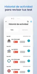 Test de Leyes Oposiciones Pro screenshot 6