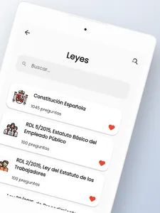 Test de Leyes Oposiciones Pro screenshot 9