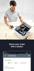 Festool Order app screenshot 11