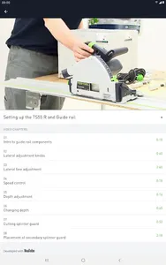 Festool How-to App screenshot 11