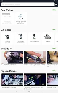 Festool How-to App screenshot 14