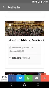 FestTR - Festival Calendar screenshot 2