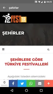 FestTR - Festival Calendar screenshot 5