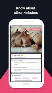 Kink, BDSM & Fetish Dating App screenshot 2