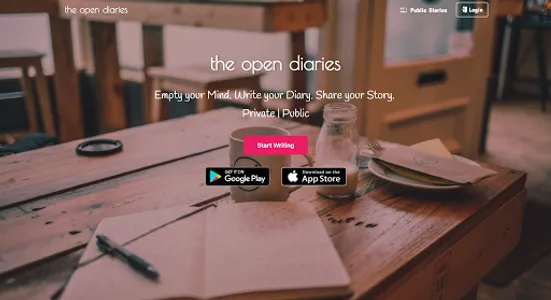 The Open Diaries - Diary, Note screenshot 6
