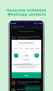 Whatsapp Contacts Generator screenshot 3