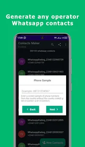 Whatsapp Contacts Generator screenshot 8