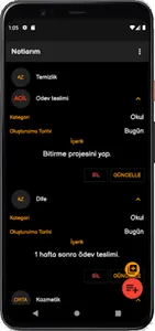Notlarım screenshot 3