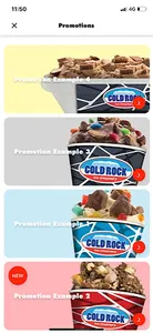 Cold Rock Ice Creamery screenshot 2