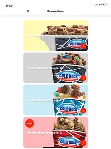 Cold Rock Ice Creamery screenshot 3