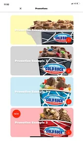 Cold Rock Ice Creamery screenshot 5