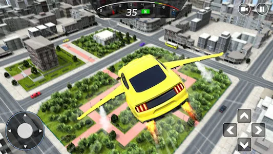 Flying Car Driving Games Sim screenshot 1