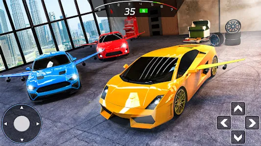 Flying Car Driving Games Sim screenshot 4