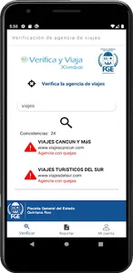 Verifica y Viaja Xiimbal screenshot 1