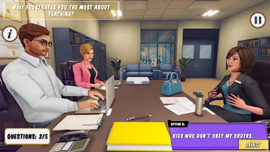 High School Teacher Simulator screenshot 0