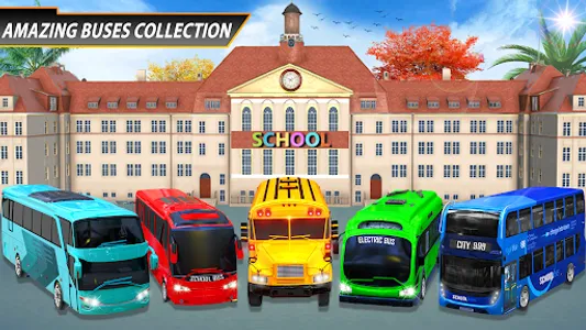 City School Bus Driving Sim 3D screenshot 14