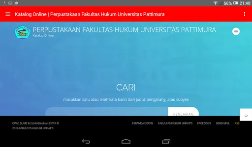Faculty of Law Unpatti Mobile screenshot 7