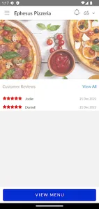 Ephesus Pizzeria screenshot 1