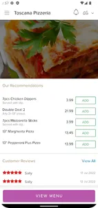 Toscana Pizzeria screenshot 1