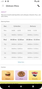 Dickson Pizza screenshot 3