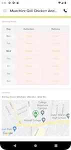 Munchiez Grill Chicken& Burger screenshot 2