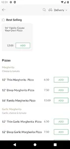 Ashbourne Pizzas screenshot 2