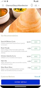 Chennai Dosa Manchester screenshot 1