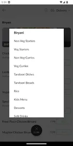 The Biryani Lounge screenshot 2