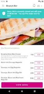 Brunch Bar screenshot 1