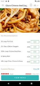 Glyco Chinese And English Meal screenshot 1