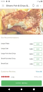 Olivers Fish & Chips Quinton screenshot 1