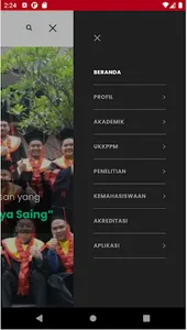 Official Website FH-UI screenshot 1