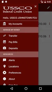 USSCO goDough Mobile Banking screenshot 2